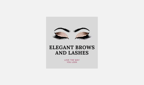 Elegant Brows Lashes logo